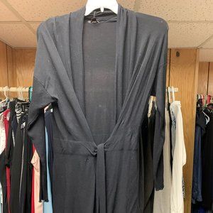 INC Tie Front Mid Length Cardigan